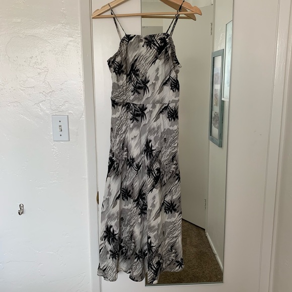 Vintage Dresses & Skirts - Betsey Johnson 100% Silk High Neck Dress